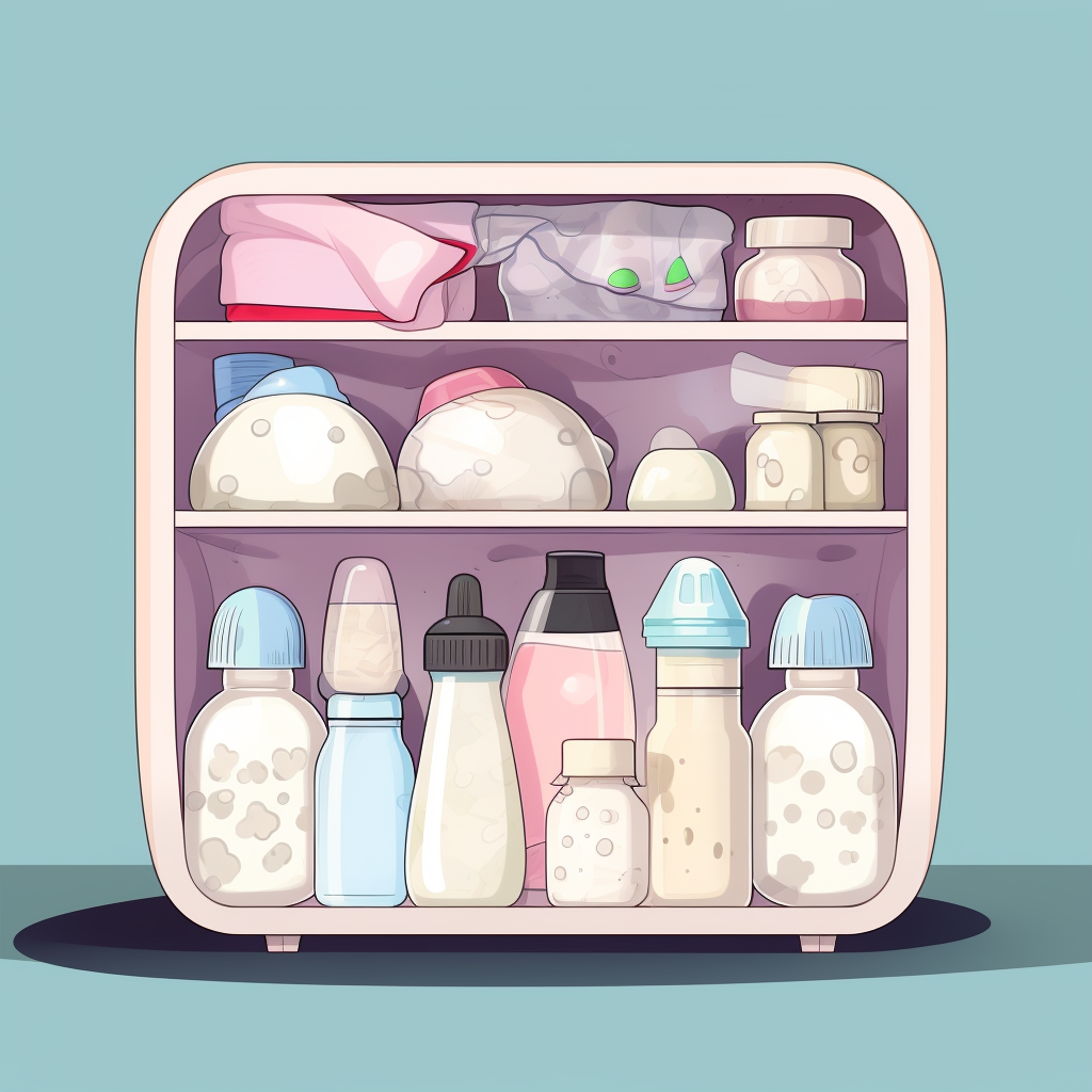 آموزش راه های نگه داری از شیر مادر