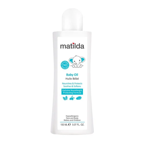 روغن مرطوب کننده و نرم کننده پوست کودک 150 میلی لیتر ماتیلدا Matilda