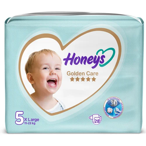 پوشک بچه سایز 5 بسته 28 عددی هانیز Honeys