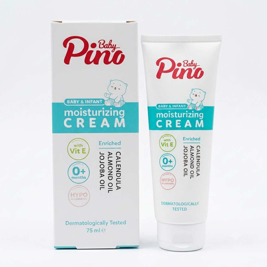 کرم مرطوب‌کننده کودک پینو ۷۵ میلی‌لیتر | کرم کودک PINO