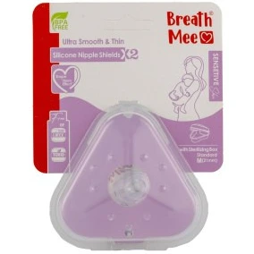 رابط سینه سیلیکونی 2عددی قابدار برث می breath me