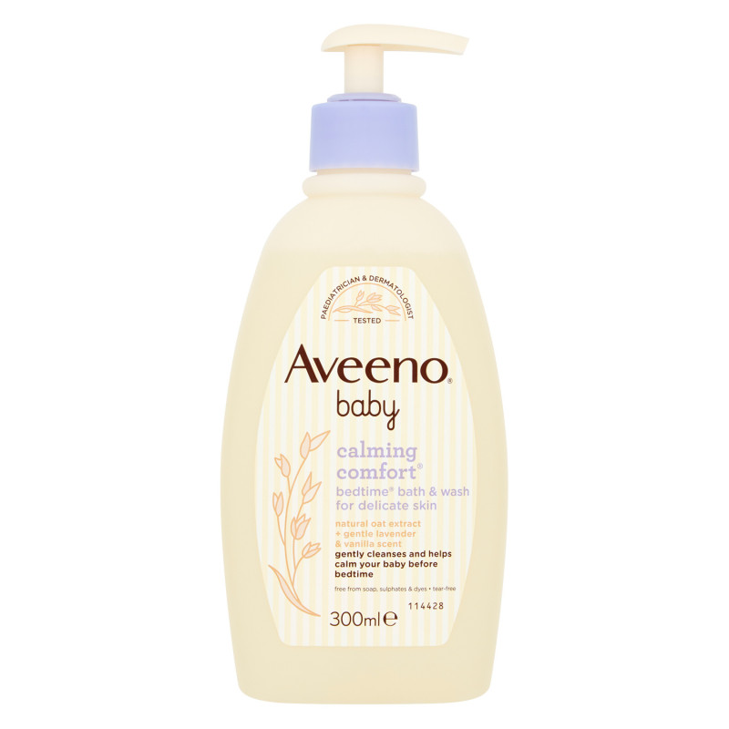 شامپو کودک ۳۰۰ میل مدل Calming Comfort Aveeno