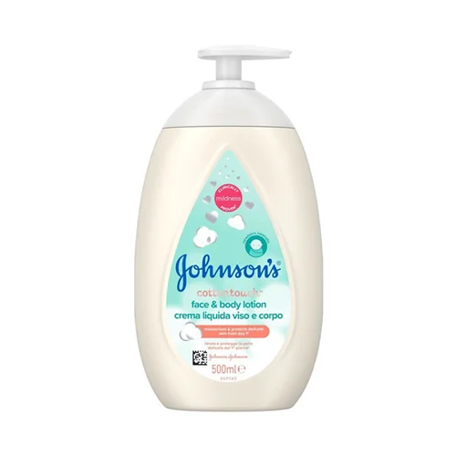 لوسیون بدن کودک حاوی عصاره پنبه 500 میل جانسون Johnson’s
