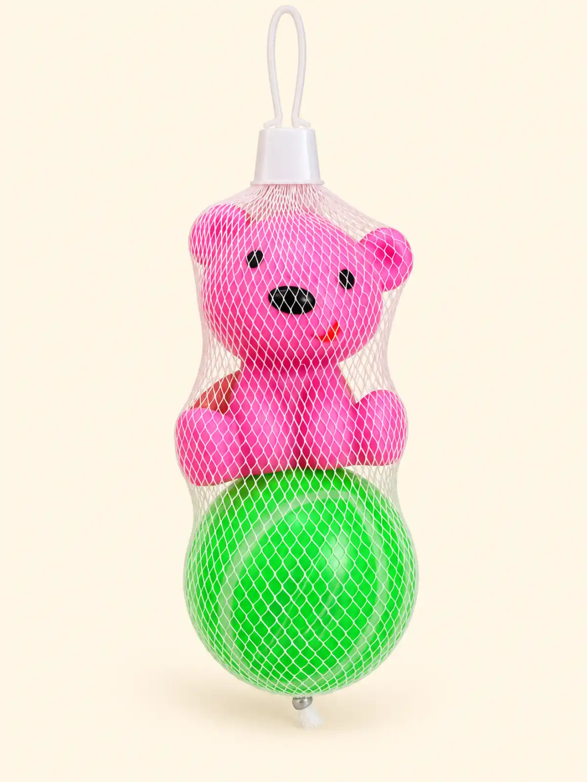 ست جغجغه عروسکی با توپ | Plush Rattle & Ball Set