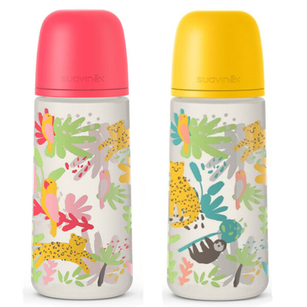 شیشه شیر ارتودنسی 6+ ماه 360 میل سواوینکس suavinex