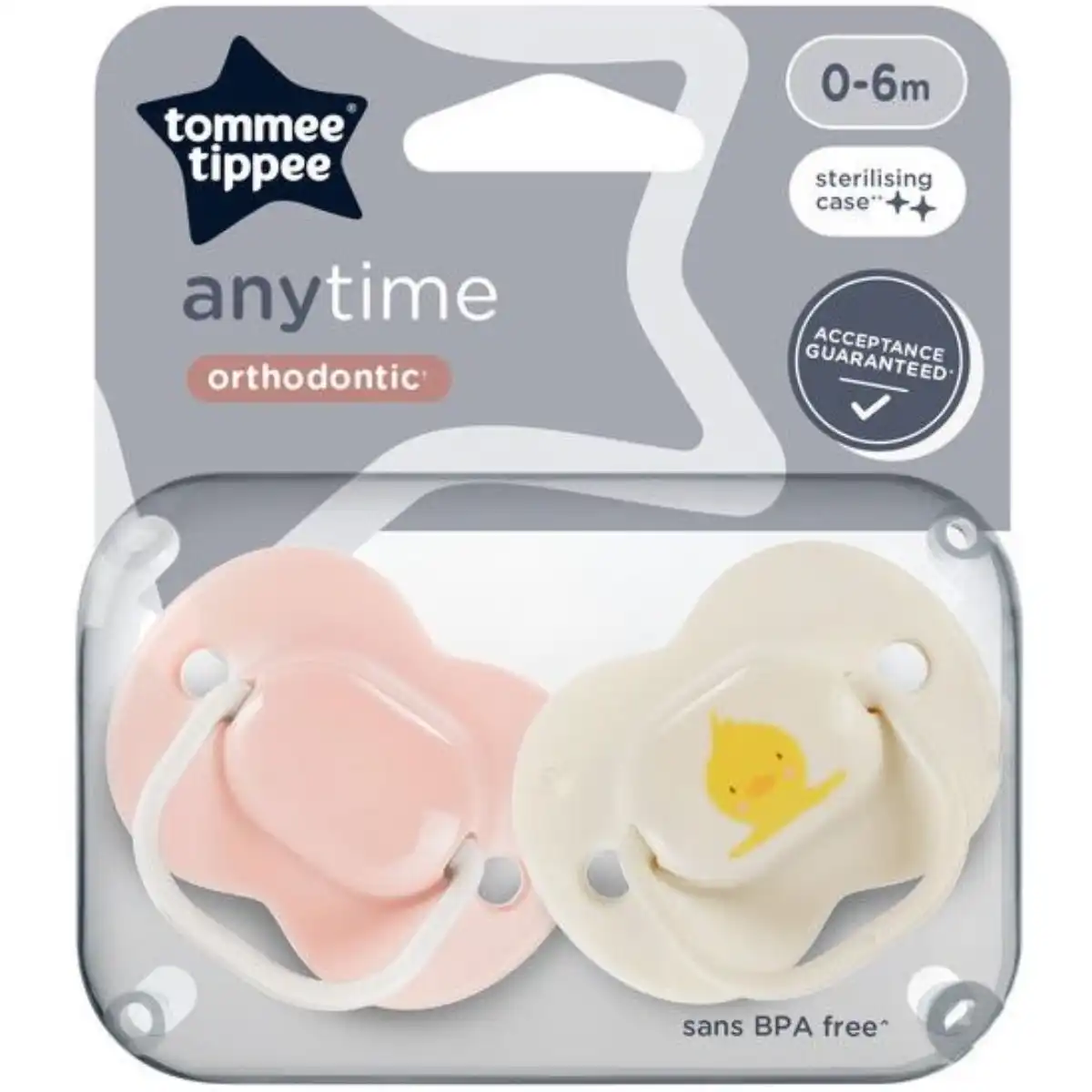 پستانک ورتودنسی و بادامی طراحی جدید تامی تیپی tommee tippee