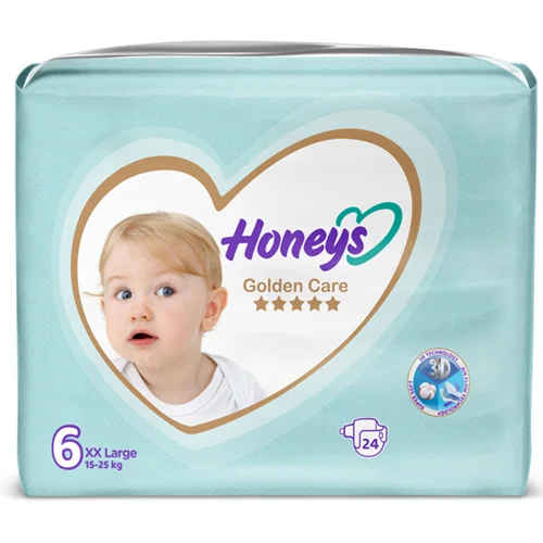 پوشک بچه سایز 6 بسته 24 عددی هانیز Honeys