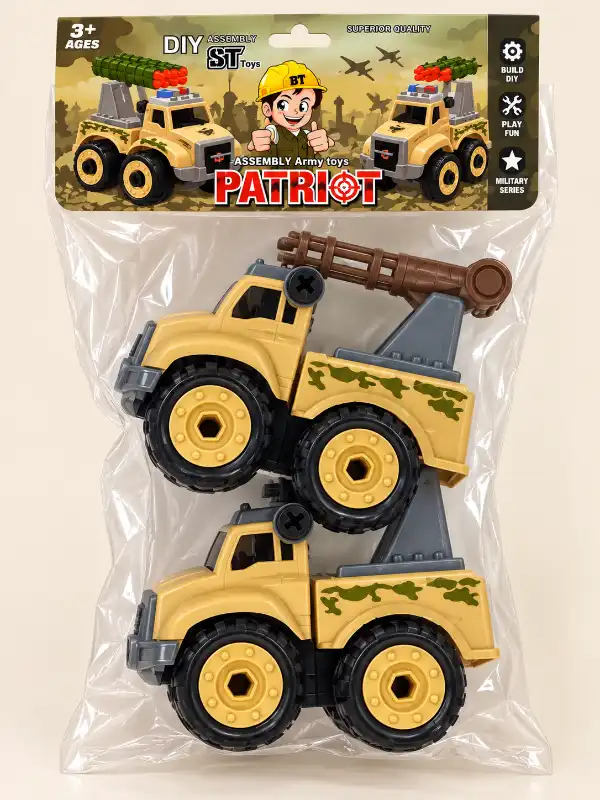 ست ماشین نظامی مونتاژی Patriot اس‌تی تویز ST Toys