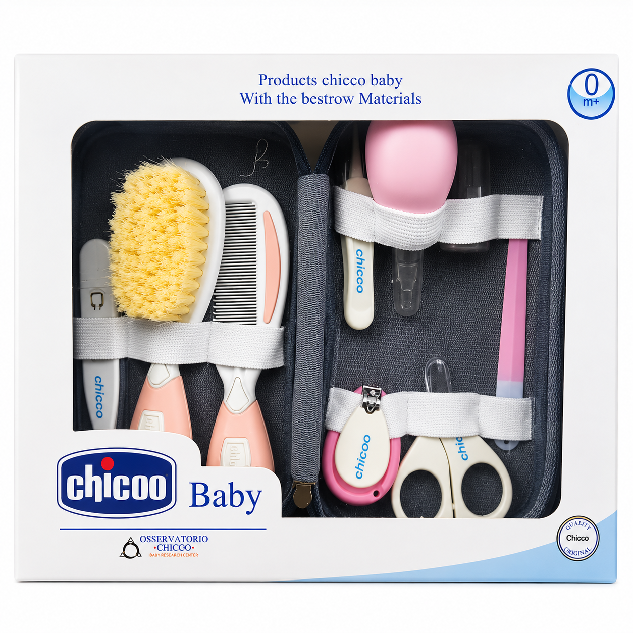 ست بهداشتی 10 تکه صورتی چیکو بی بی Cihcco baby