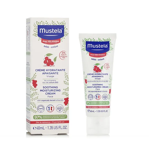 كرم سوتينگ مرطوب و تسكين دهنده 40 میلی لیتر موستلا mustela