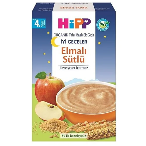 سرلاک میوه ای با طعم غلات ، سیب و شیر 250 گرم هیپ Hipp