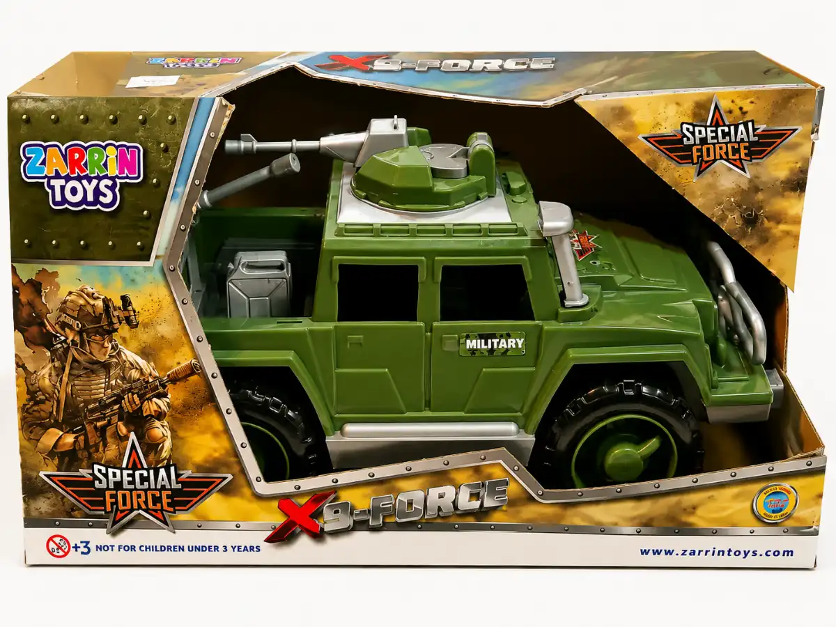 ماشین نظامی اسباب بازی زرین تویز | Zarrin Toys X9-Force Special Force