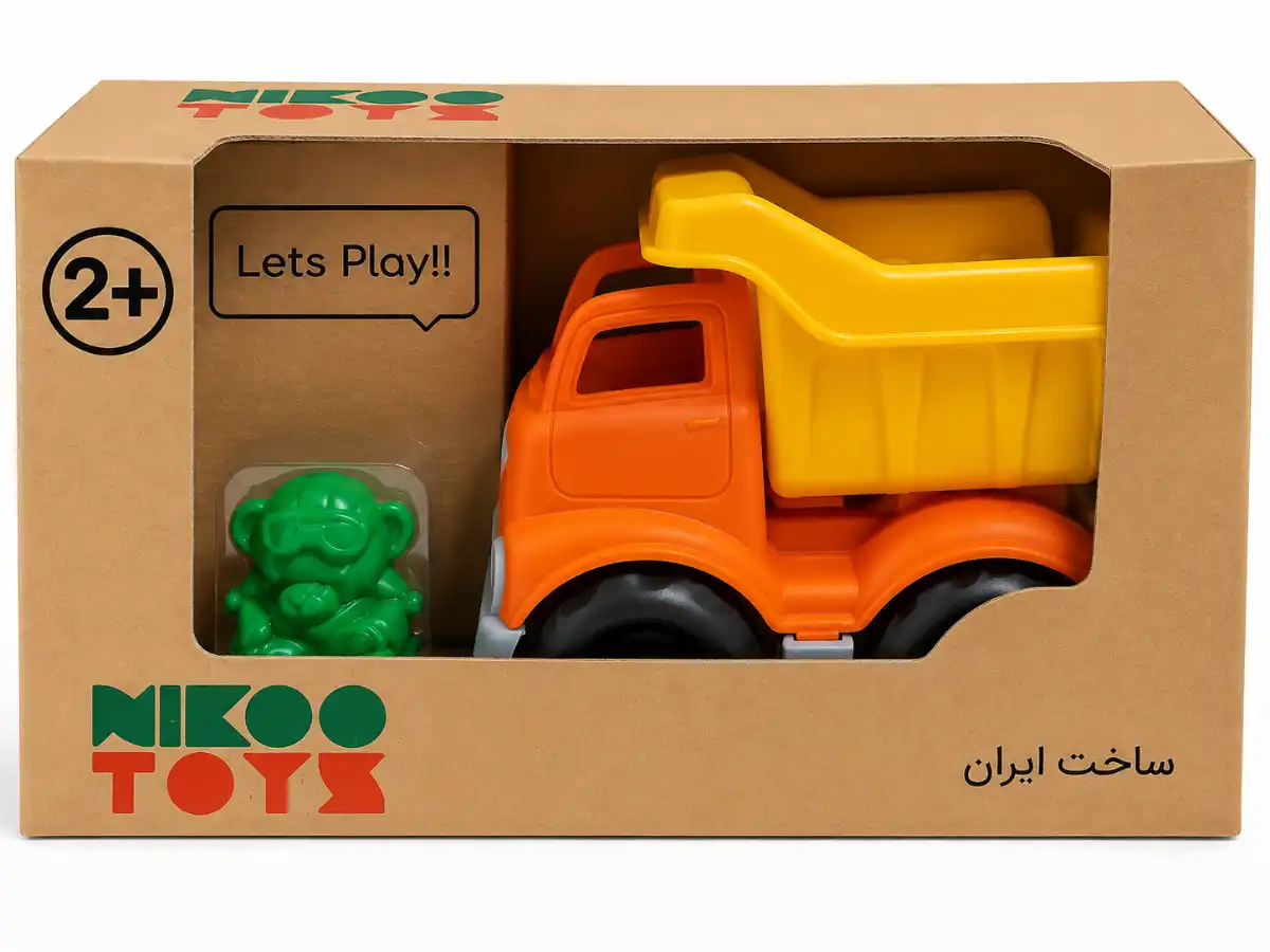 کامیون کمپرسی اسباب بازی نیکو تویز | Nikoo Toyz Dump Truck