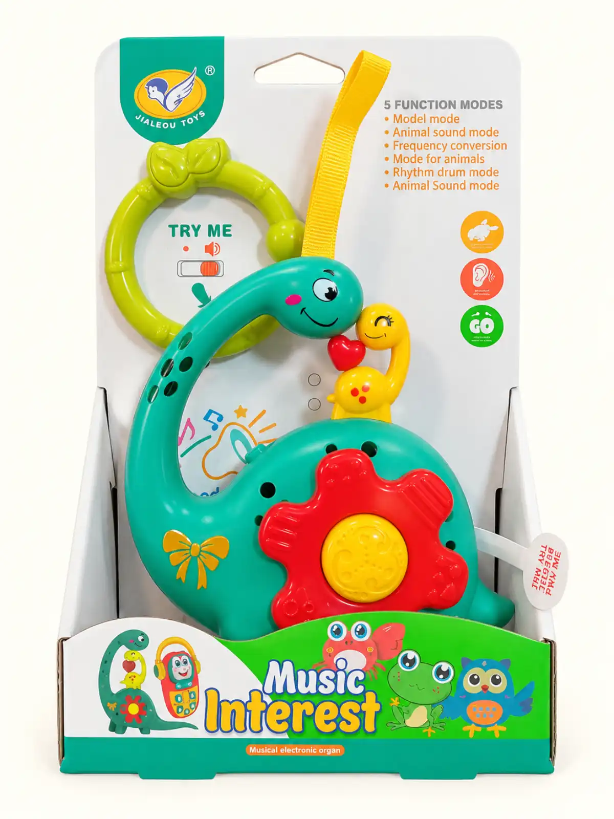 اسباب‌بازی موزیکال دایناسور کودک | Musical Dinosaur Baby Toy