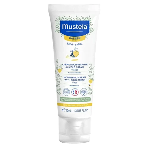 کلد کرم تغذیه کننده صورت 40 میلی لیتر با عصاره آووکادو موستلا mustela