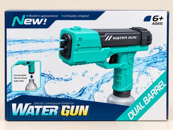 تفنگ آب‌پاش برقی Water Gun دو لول