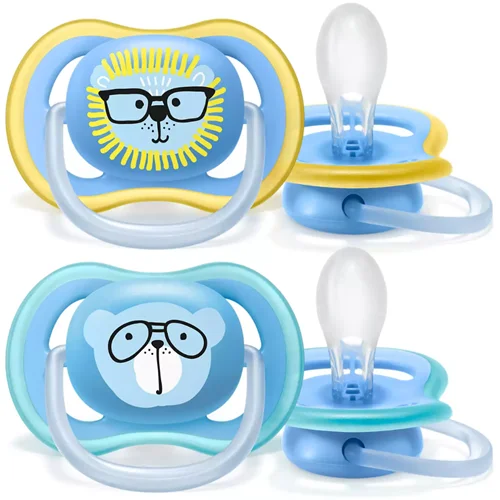 پستانک ارتودنسی +18 ماه دوتایی سری UltraAir فیلیپس اونت PHILIPS AVENT