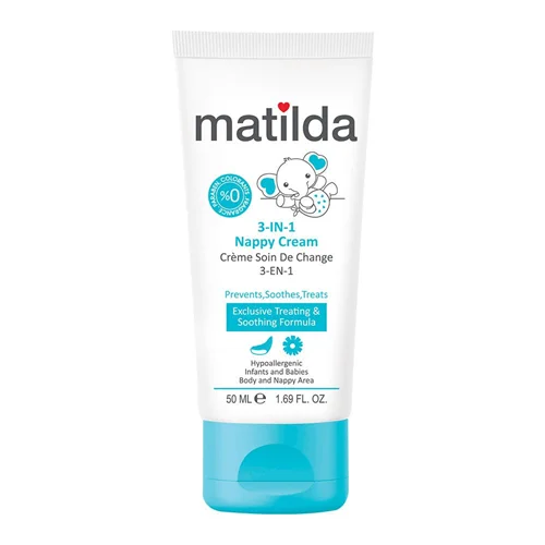 کرم محافظ پای 3 در 1 کودک 50 میلی لیتر ماتیلدا Matilda