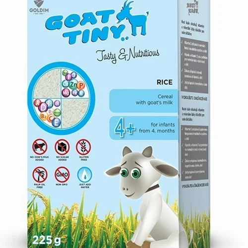 سرلاک  با شیر بز برنج 4+ ماه تاینی گات Tiny Goat