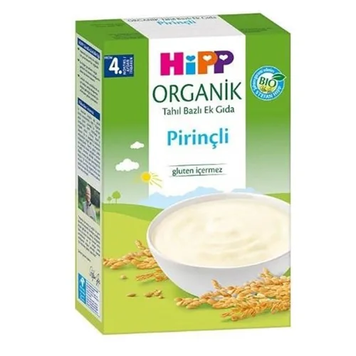 سرلاک فرنی برنج بدون شیر 200 گرم +4 ماه هیپ Hipp