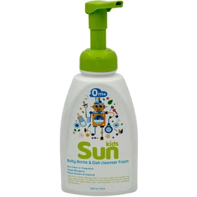 فوم استریل و شستشوی سان کیدز حجم ۰.۵ لیتر sun kids