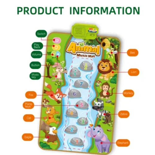 تشک موزیکال کودک مدل ۱۲-۷۵۷ baby toddler mat