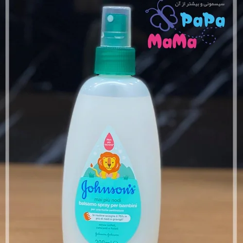 اسپری گره باز کن و نرم کننده موی کودک جانسون Johnson’s
