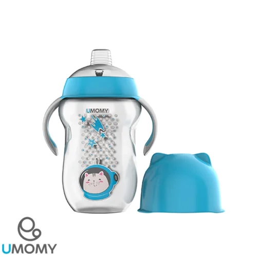 آبمیوه خوری دسته دار مدل گودسنس 340 میلی لیتر یومامی UMOMY