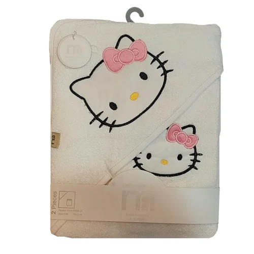 ست حوله نوزادی 2 تکه مدل کیتی مادرکر mothercare