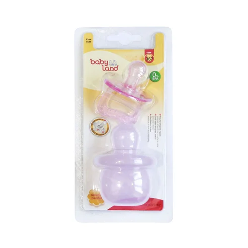 پستانک فندقی همراه با قاب محافظ کد 367 بیبی لند baby land
