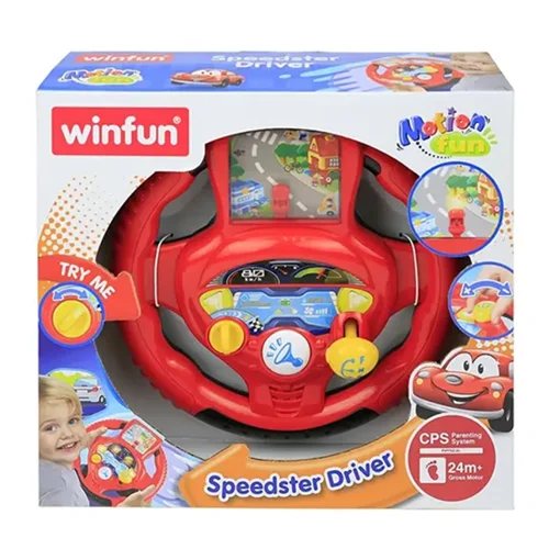 فرمان اسباب بازی موزیکال بزرگ قرمز مدل ۰۰۱۰۸۰ وین فان Winfun