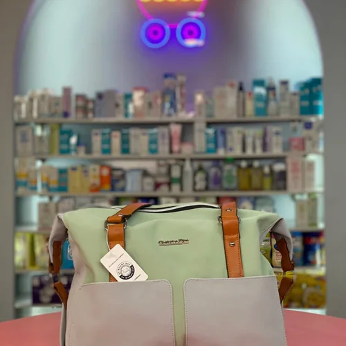 ساک لوازم مادر و نوزاد طرح چرم دیور Chiristian Dior