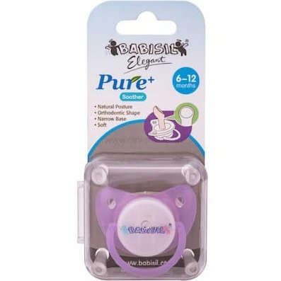 ‫پستانک بیبی سیل مدل‬ ‫Babisil PurePlus‬‬ ‫۶ - ۱۲ ماه‬